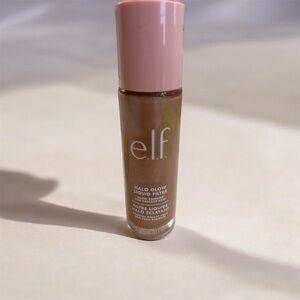 E.l.f halo glow liquid and NYX Gold Eyeshadow